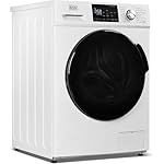 BLACK+DECKER Front Load Washer, 2.7 Cu. Ft. Compact Washing Machine with LED Display & 16 Cycles