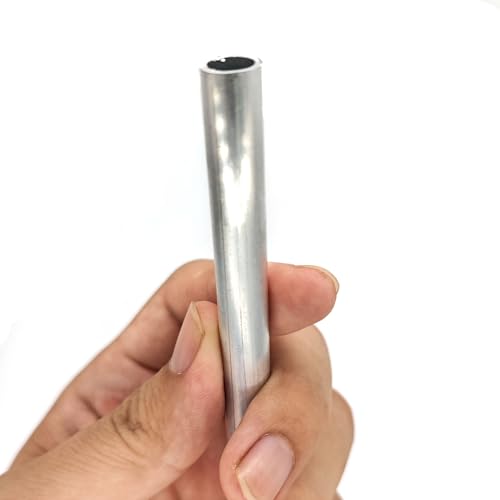 Industria Tubo de soplado de aluminio sin costura, tubo hueco redondo de metal for aplicaciones versátiles Construcción(100mm 40x10.5mm)