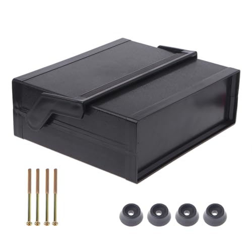 BOLOUY Junction Box Waterproof Electronic Enclosure Project Box Black 200x175x70mm