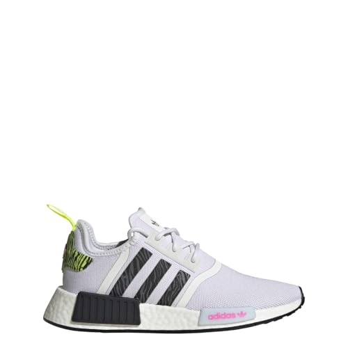 adidas Womens NMD R1 Lace Up Sneakers Shoes Casual - Off White - Size 8 M