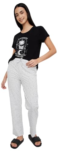 Image of Max Plus Size Women Printed PJ Set