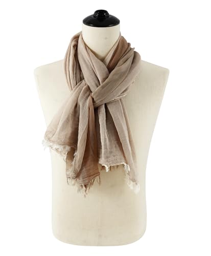 GERINLY Color Block Winter Scarf for Men Long Neck Wraps Shawl Urbanstyle Scarf Gift for Men