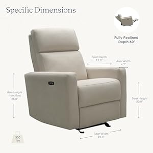 Nurturethegliderpremiumpowerreclinernurserygliderchairwithadjustableheadsupportdesignedwithathoughtfulcombinationoffunctionandcomfortbuiltinusbchargerivory Urban Country Home Decor Nurture the glider premium power recliner nursery glider chair with adjustable head support designed with a thoughtful combination of function and comfort built in usb charger ivory urban country home decor