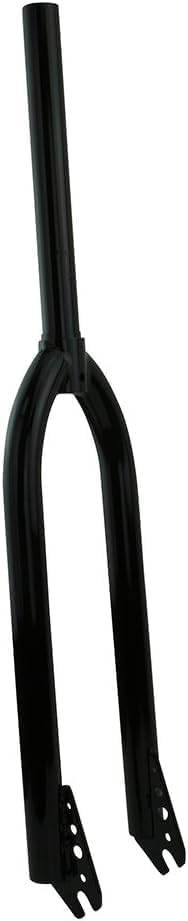 OG Lowrider Classic 26" Beach Cruiser Fork Black 1-1/8" Threadless | Steel Bicycle Fork Replacement for Cruiser & Lowrider Bikes