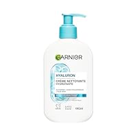 GARNIER Skin Active – Beruhigendes Reinigungsgel – pH-neutral – entfernt Make-up & Verunreinigungen – spendet Feuchtigkeit & polstert – angereichert mit Aloe Vera, Glycerin & Hyaluronsäure – Vegan