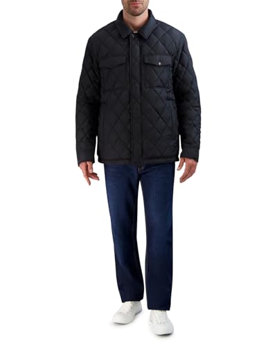 Cole Haan Men's Outerwear,BLACK,S