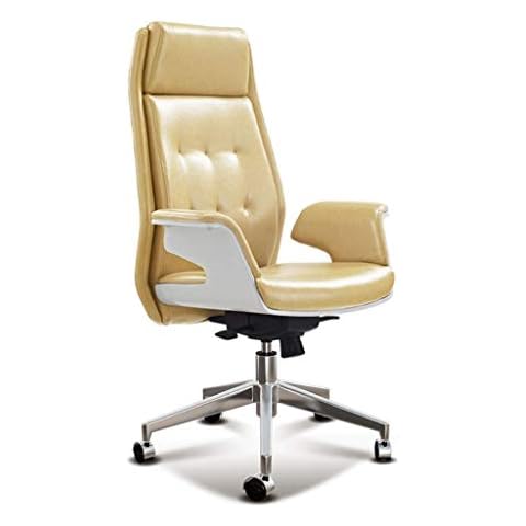 Chaise de Bureau MAHNFEID en Cuir Cover