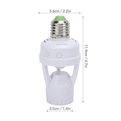 Douille détection de mouvement E27 automatique pour ampoule LED - 4