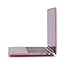 RUBAN Case For MacBook Retina Pro 15 inch A1398 (2015-2012) , Plastic Smooth Matte Hard Case Shell with TPU Keyboard Cover, Pink