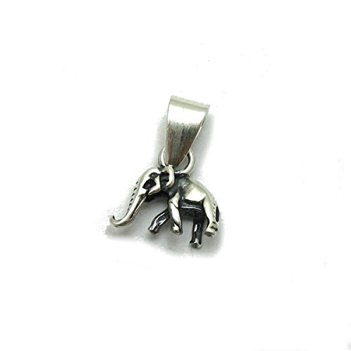 Pendentif éléphant en argent 925 hypoallergénique et résistant