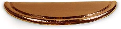 Noel Asmar Hand Hammered Copper Footrest for Noel Asmar Hammered Metal Pedicure Bowls, Half Moon Design
