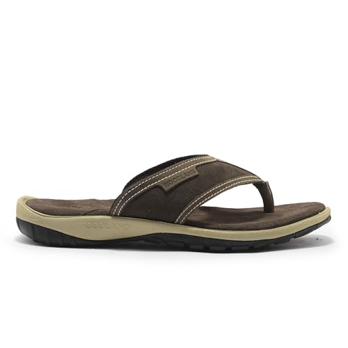 Image of Woodland Men's Leather Slippers