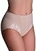 Produktbild ELDAR Damen Figurenformend Miederslip mit Bauch-Weg-Effekt Stark Formend Miederpants Miederslip Ver. Farben und Größen (XL, Beige)