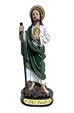 GCK Saint St. Jude Thaddeus 5' Inch Figure Statue Imagen San Judas Tadeo Estatua Figura Green
