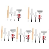 VILLCASE 5 Sätze Nähmaschinen-reparaturset Gerät Fixer Nähmaschine Nahtführung Nähmaschine Reinigen Multi-bit-schraubendreher Isolierter Schraubendreher Nähmaschine Hefter Plastik