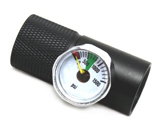 Sconi Aquarium Plant Tank Paintball Co2 Tank Adapter DIY on Off ASA 2 Port + Gauge