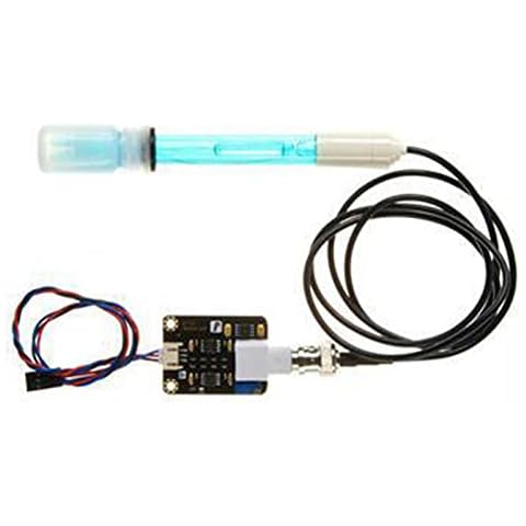PH-Sensor Meter, Elektrodensonde BNC-Anschluss Meter Überwachung Analoges PH-Sensor-Kit Abschirmung Sondenplatinenkabel Analoges PH-Sensor-Kit(wie gezeigt) Cover