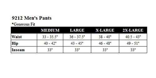 Huntworth Men's Mid Weight Soft Shell Fleece Hunting Pants, Disruption, XX-Large
