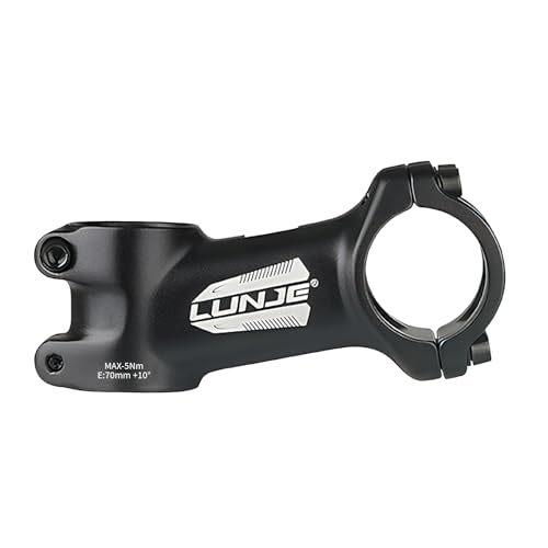 BLOOPIC 自転車用 ステム 31.8mm アルミニウム合金 ハンドルステム クランプステム アジャストステム 角度 ± 7°/ ± 10°/ ± 17° / ± 25° / ± 35° ステム長さ 60mm/70mm/80mm/90mm/100mm/