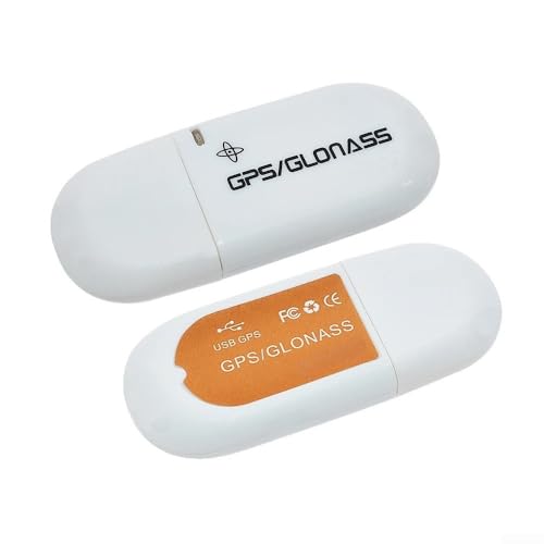 Minhe VK172 USB GPS GLONASS Modulo Ricevitore Antenna Esterna -162dBm Alta Sensibilità 56 Canali di Tracciamento per Windows 10 per Uso Sondaggio Navigazione