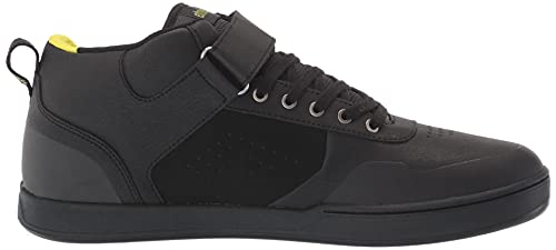 Etnies Men's Culvert Mid Top Michelin Rubber Mountain Bike Shoe Skate, Black/Lime, 8.5 #TOP5