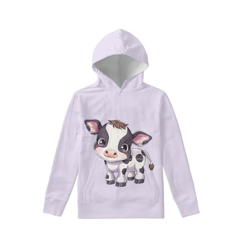 HUIACONG Kids Girls Sweatshirt Long Sleeve Hoodie for Children Boys