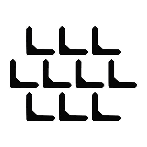 Ioensy 10x almofada de tapete pinça canto lateral pinça portátil lavável antiderrapante multiuso fit