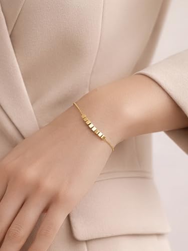 Image of Rubans Demi Fine Stainless Steel Bracelet Waterproof Gift for Women & Girls