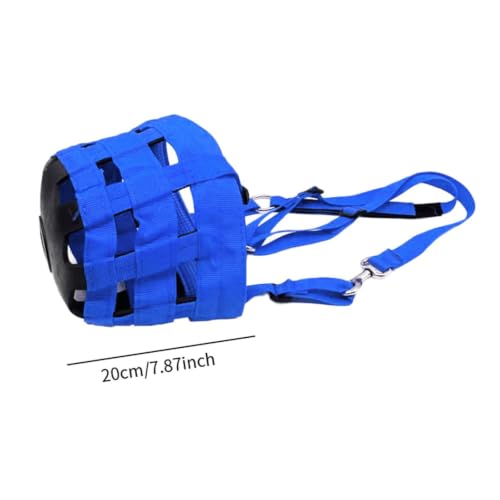 Protector bucal para caballos que evita rozaduras con correas ajustables 3