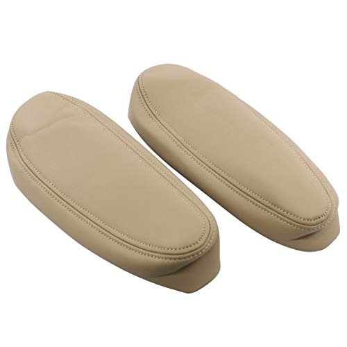 Newyall Set Of 2 Front Left And Right Side Seat Armrest Synthetic Leather Cover #TOP13