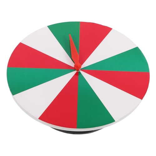 Abaodam Portable Color Teaching Turntable Compact Rotating Game Prize Wheel for Classroom and Party Fun for DIY Learning and Events Safe and Design