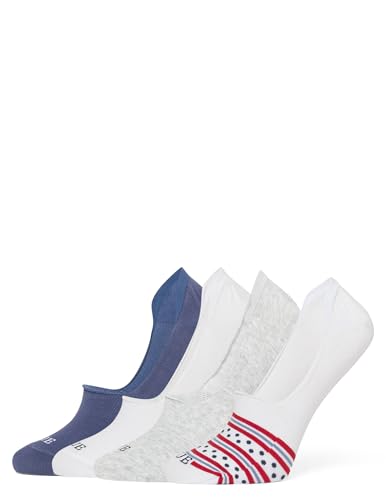 Image of HUE Women's Sneaker Liner Socks (4-Pack)