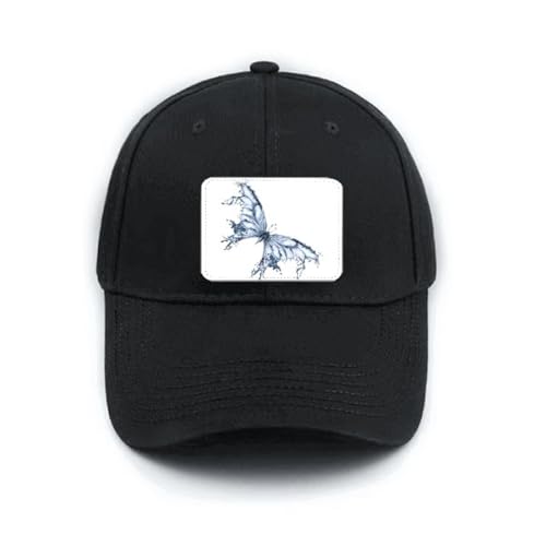 Casquette de baseball haut de gamme finitions Art déco classique coloris noir Blue Kite