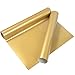 VINYL FROG Gold Heat Transfer Vinyl Roll HTV for Cameo for DIY Garments,T-Shirts 0.8x5ft