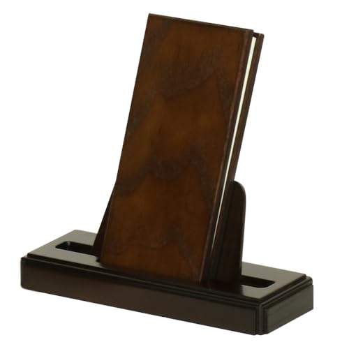 モダン見台・過去帳セット オーク材 過去帖 過去帳立 おしゃれ 国産 日本製 4.0寸 ダーク