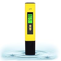 PH Messgerät, PH Meter mit LCD Anzeige, pH Tester Digital Wasserqualität Tester für Aquarium, Pools, Trinkwasser, Schwimmbad Wassertester