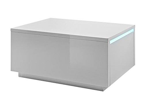Germania Couchtisch GW-Chicago | In Weiss | 80 x 40 x 80 cm | 3376-84 - 3376-84 Germania Couchtisch GW-Chicago | In Weiss | 80 x 40 x 80 cm | 3376-84