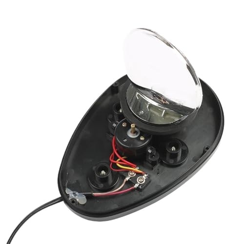 Voyant LED LTD-1201 bleu 24V gyrophare escargot rotatif pour voiture et chantier