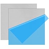 Lswteiz 2Pack 6061 T651 Aluminum Sheet Metal 8 x 8 x 1/8(0.125