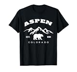 Retro Vintage Aspen Colorado Souvenir kids Hiking...