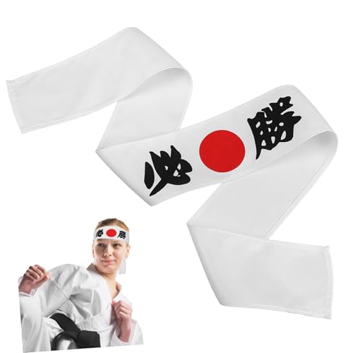 SAFIGLE 必勝和風武術ヘッドバンド 軽量スポーツアクセサリー 柔らかい通気性素材 使用快適 伝統スル