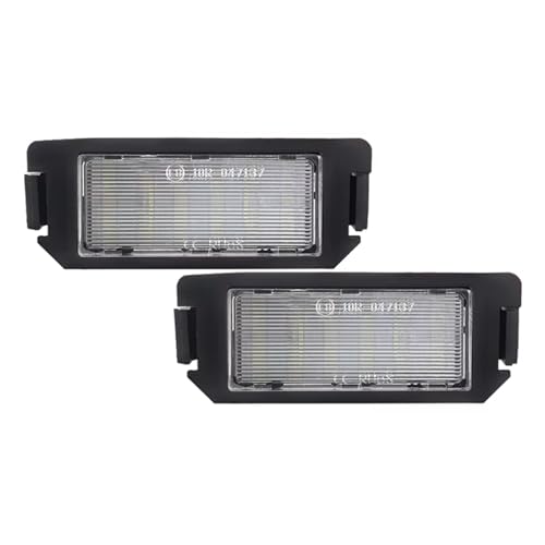 Matrícula Lámpara 2 Bombillas De Luz Fondo Para Matrícula Coche 12 V Color Blanco Para Kia Para Picanto Para TA 2011 2012 2013 2014 2015 Luces Matrícula Coche