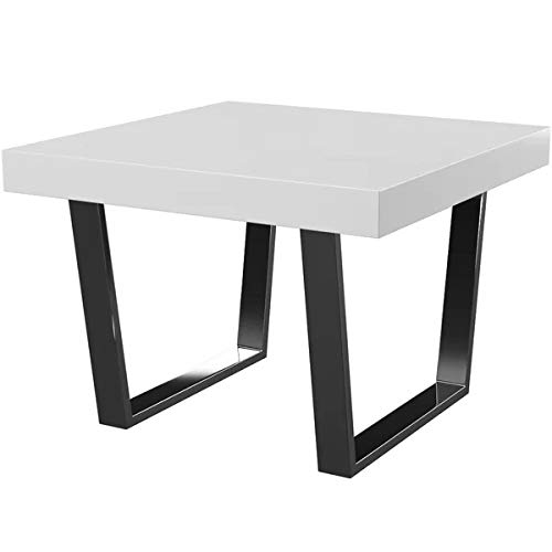 HEERA MOTI CORPORATION Riley Stainless Steel Table, Side Table Chrome