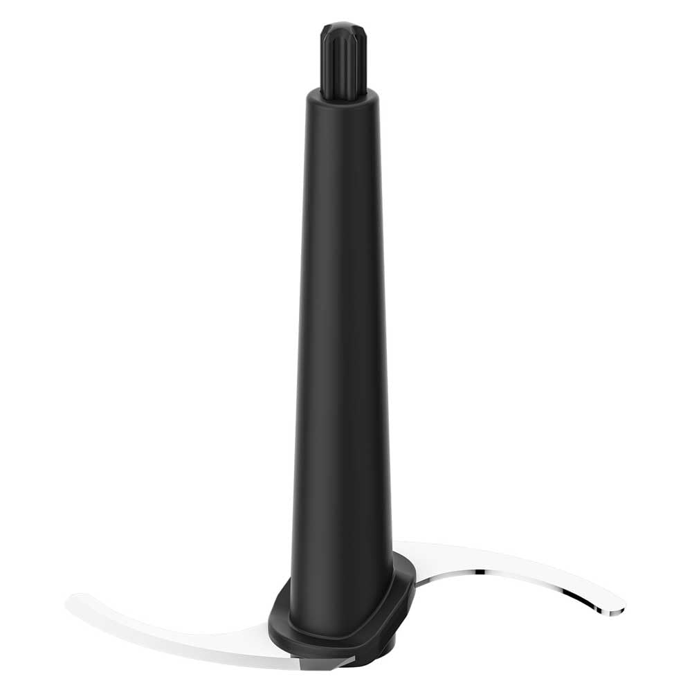 Beko - CHG81442BX - Tritatutto Elettrico Sirius Line, 400 Watt, Ciotola in Vetro da 1000 ml, 2 Velocità, Base Antiscivolo - Nero/Inox, 18 x 16 x h22,5 cm