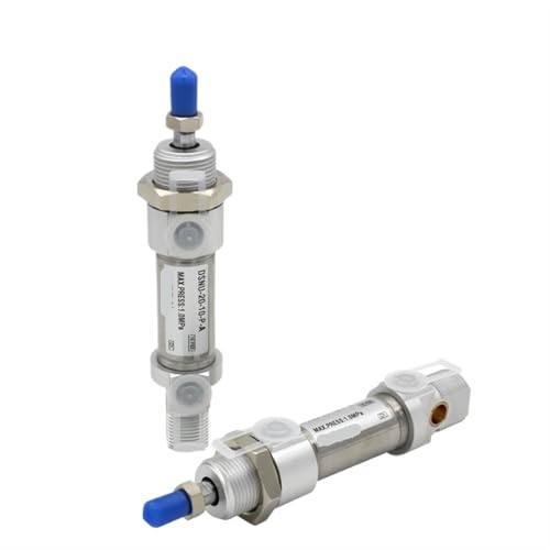 Vérin pneumatique mini DSNU-25 avec amortissement PPV réglable - 6
