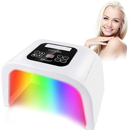 SD Enriching Beauty LED Face Mask, 7 Color PDT Omega LED Photon Lamp Facial Body Therapy Touch Screen Face Whitening Skin Care Rejuvenation Beauty Equipment - Image 2