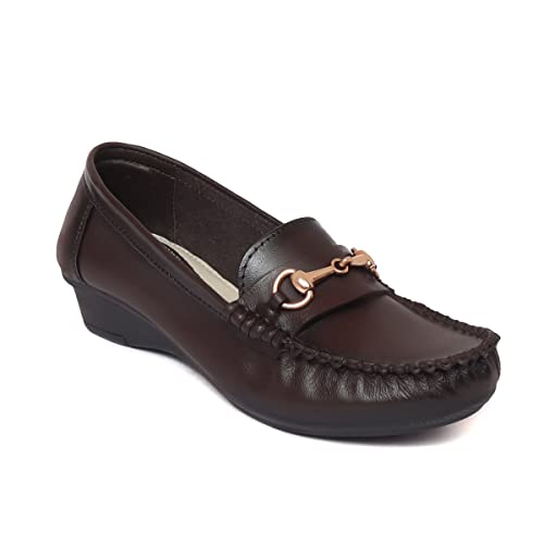 Image of Zoom Shoes Leather Casual /Formal Bellies for Women /Girls Adults Super Comfortable with Lightweight and Slip Resistant Sole SN-15
