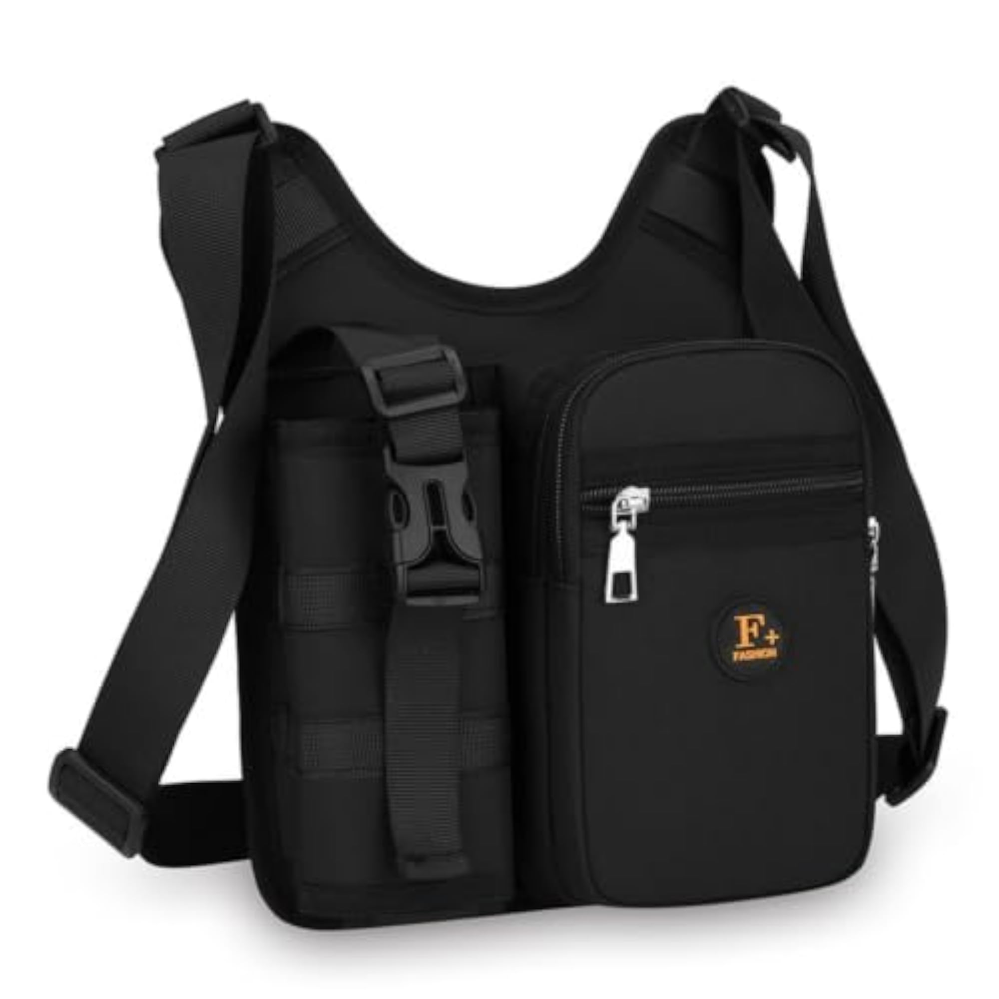 Multifunctional Crossbody Shoulder Bag with Front Pocket