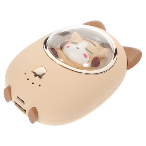 Chauffe-mains USB rechargeable portatif lumineux et mini réchaud de poche contre la surchauffe