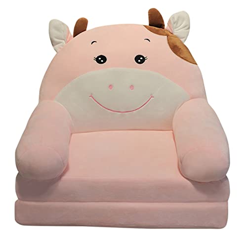 Mobili da soggiorno a buon mercato schienale poltrona 2 in 1 divano pieghevole per bambini carino cartone animato pigro divano letto pieghevole per soggiorno, camera da letto (rosa, taglia unica)